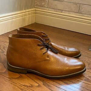 CARLO MORANDI LEATHER BOOTS MENS SIZE 11E